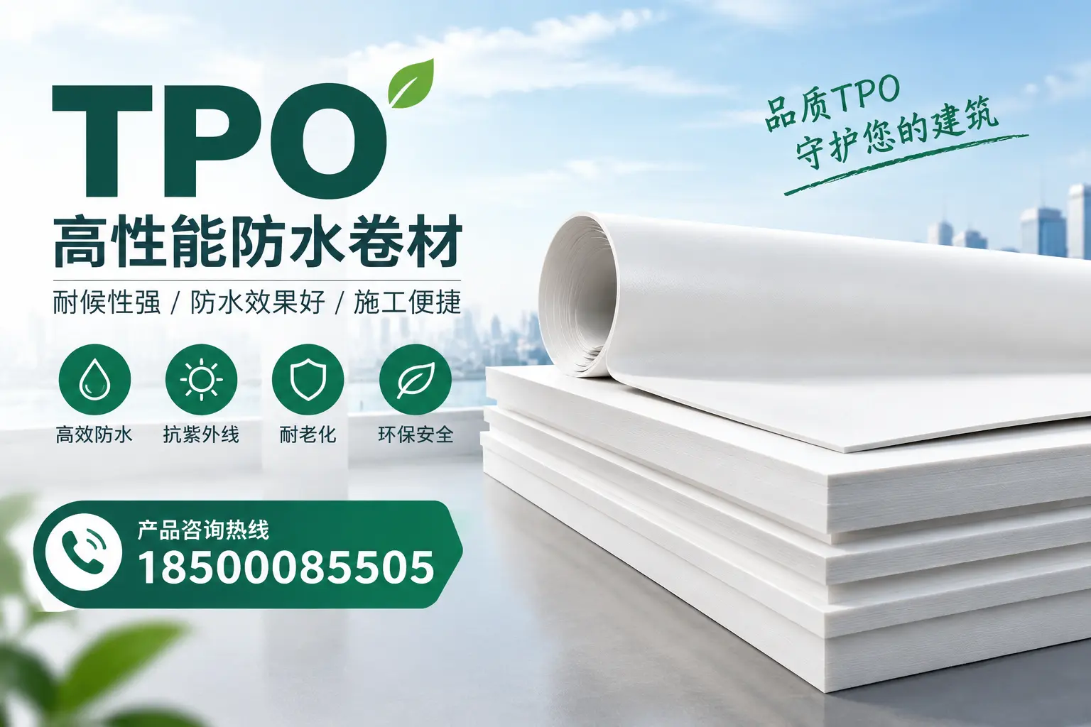 选择tpo材料时的注意事项,避免云浮企业常见误区